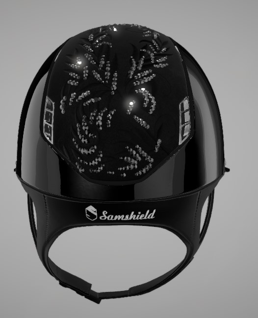 Samshield Reithelm 2.0 Miss Glossy blk Samshield Reithelm 2.0 Miss Glossy blk