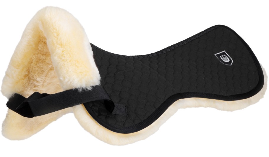 CHRIST SATTELPAD ULTRA schwarz/natur WB