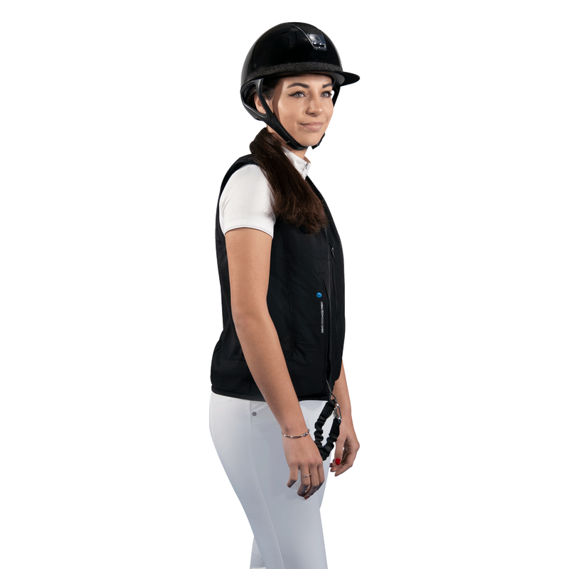 Helite Sicherheitsweste Airbag ZIPIN 2.0 Kinder schw. L