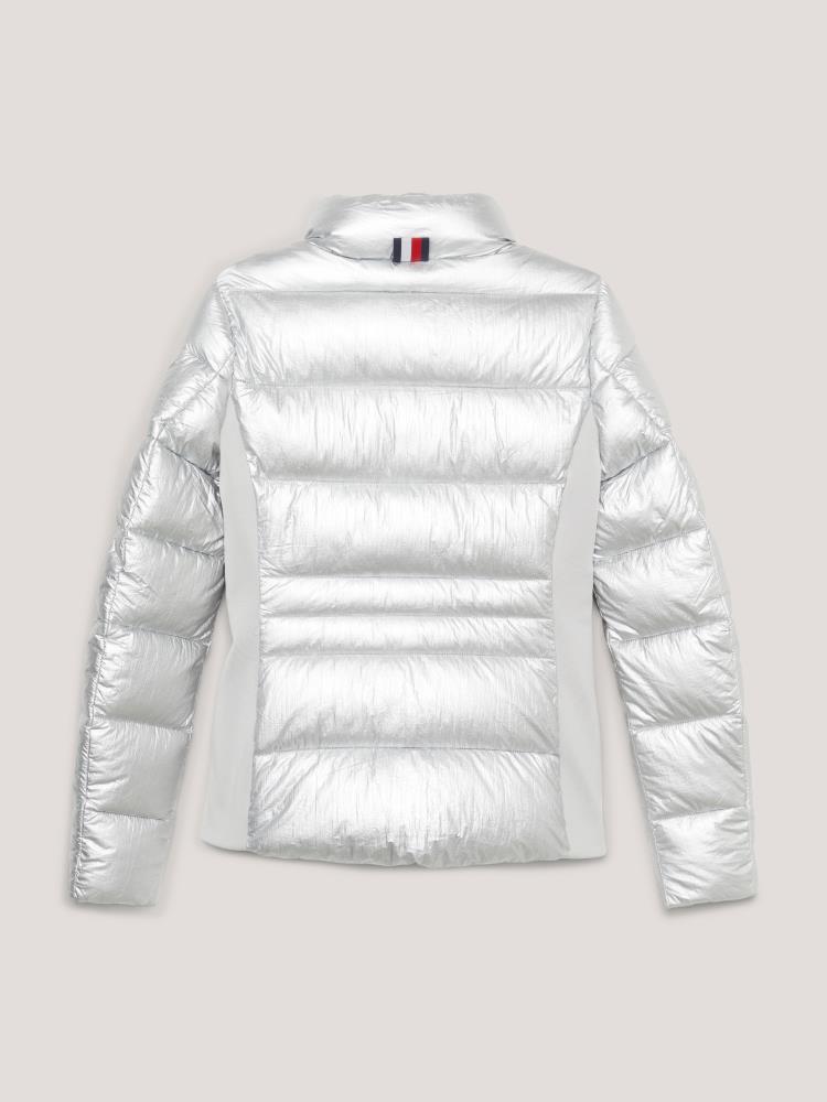 TH Puffer Jacke Silver M