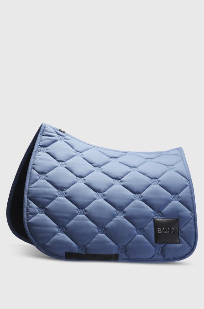 Boss Equestrian SOLID Dressurschabracke blue horizon