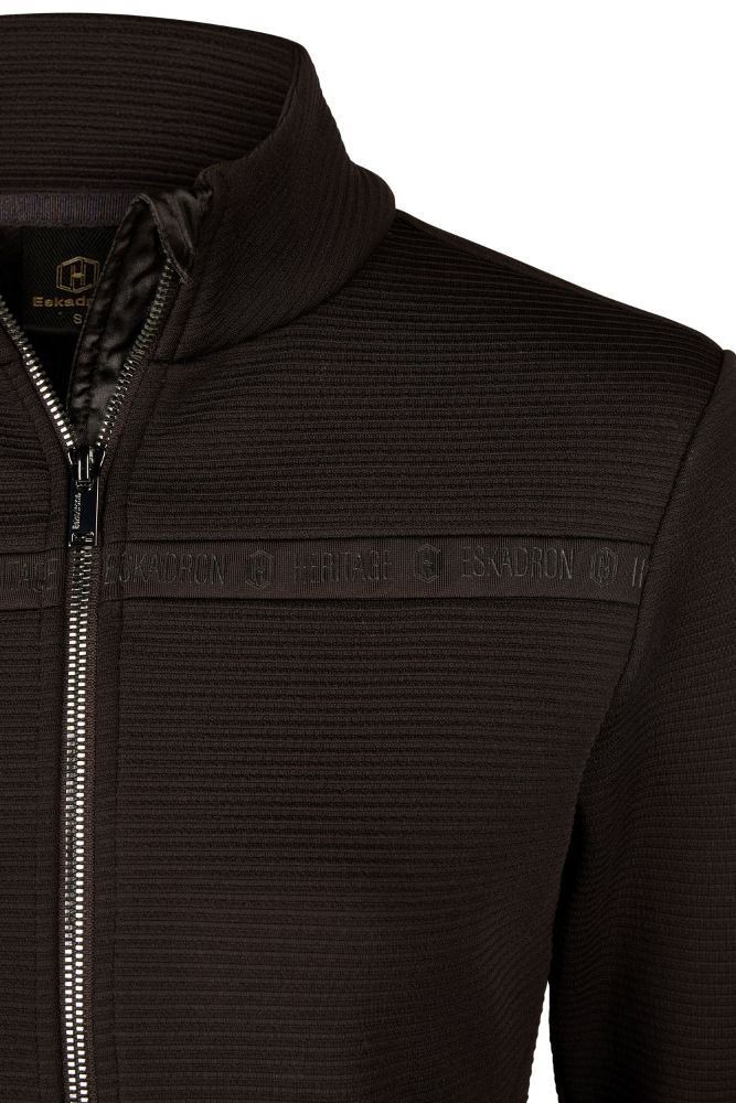 Eskadron Shirt ZIP-SHIRT H25/26 black trüffel M