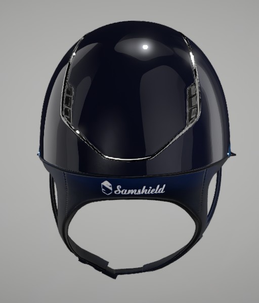 Samshield Reithelm 2.0 Miss Glossy blu