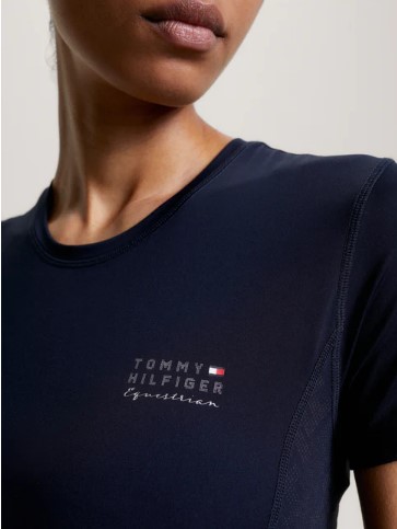 Tommy Hilfiger BOSTON Cooling Tainings- T´Shirt Desert Sky L