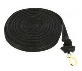 Longierleine 8 m schwarz