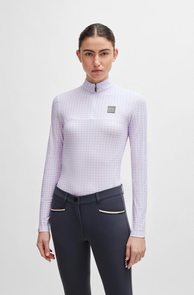 Boss Equestrian Trainingsshirt Rachel LS chalk violet XS