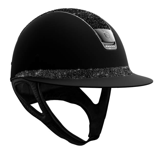 Samshield Reithelm SHD blk Miss Fine Medley jet blk cb