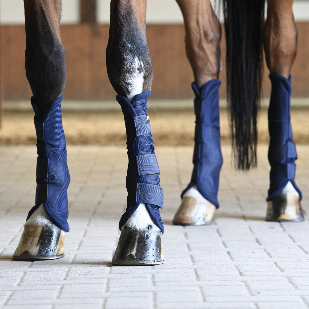 Busse Fliegen Gamaschen 4er Set navy