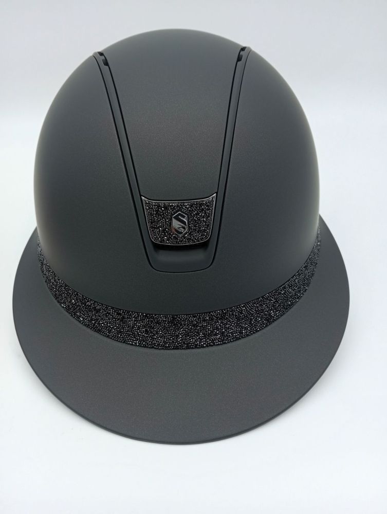 Samshield Reithelm 2.0 Miss SHD blk M 55-58 mit Dressuraussc