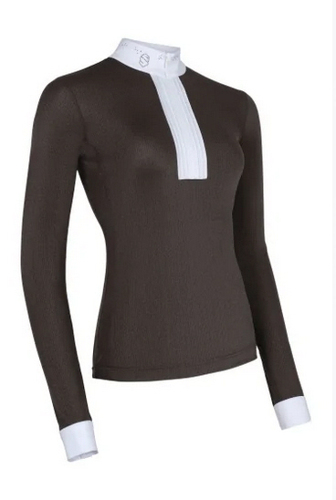 Samshield Turniershirt Clarence FW22 taupe glitter M