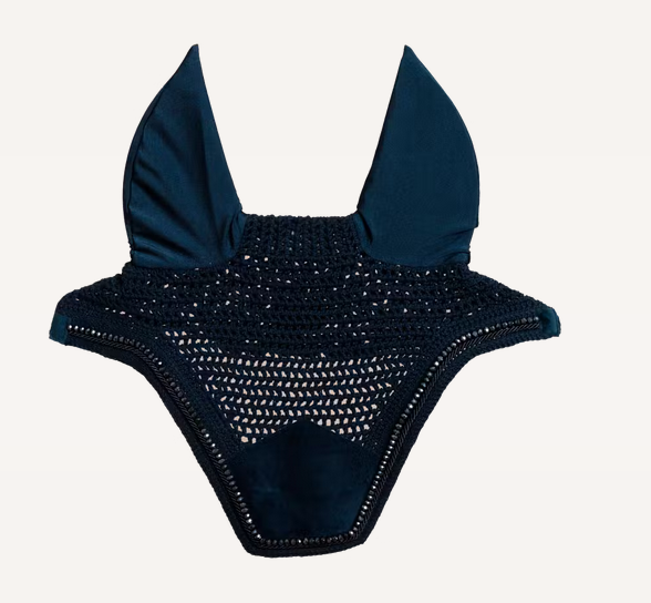 Kentucky HW Fliegenhaube Wellington Velvet Pearls Full marin