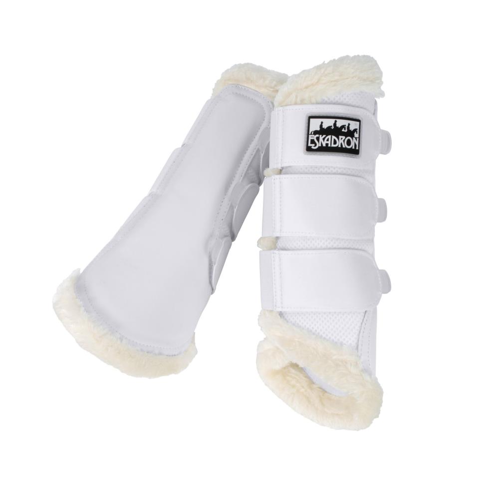 Eskadron Tendon Boots SOFT MESH FAUXFUR white M