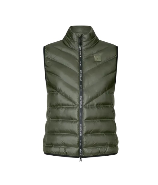 KLVam Weste Unisex green beetle XS