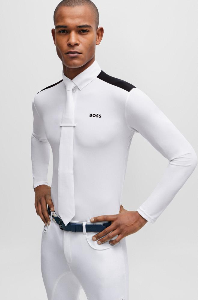 Boss Equestrian NICK Turniershirt Sky Captain XL