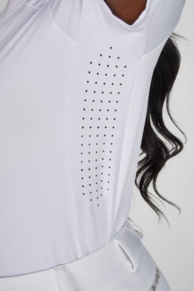 Pikeur Turniershirt 1326 SS26 S weiß 36